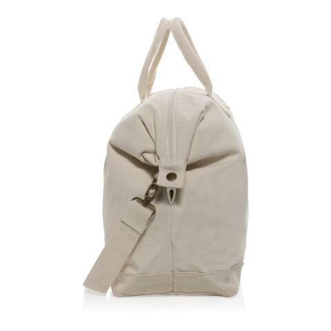 Sac week-end en toile recyclée 500 g/m² AWARE™ Kezar blanc | sans marquage | non disponible | non disponible | non disponible