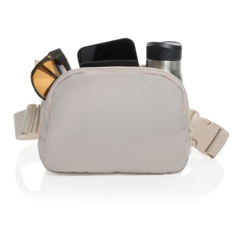 Sac banane / bandoulière en rPET AWARE™ Aero gris | sans marquage | non disponible | non disponible | non disponible