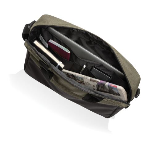 "Sacoche ordinateur 15.6""en rPET AWARE™ Kazu" vert | sans marquage | non disponible | non disponible | non disponible