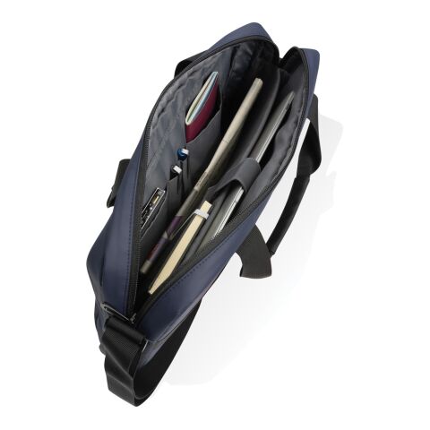Sacoche pour ordinateur 15,6'' rPET AWARE™ Armond bleu marine | sans marquage | non disponible | non disponible