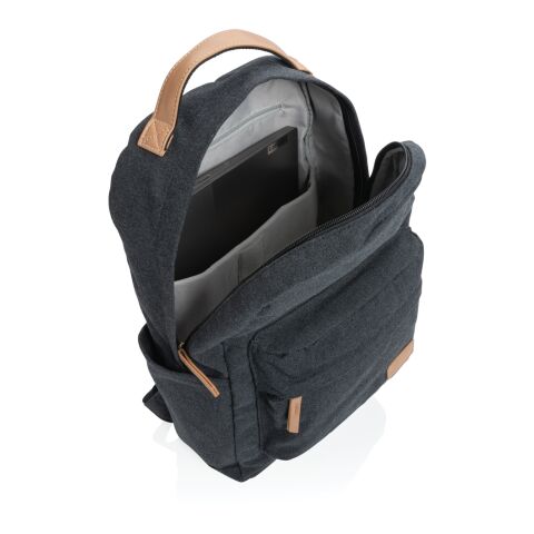 Sac à dos Impact AWARE™ en toile 16oz recyclé noir | sans marquage | non disponible | non disponible | non disponible