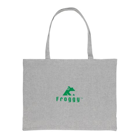Sac shopping en coton recyclé 145 gr Impact AWARE™ gris | sans marquage | non disponible | non disponible | non disponible