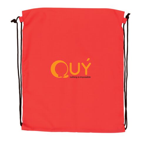 Sac cordelettes en rPET 190T Impact AWARE™ rouge | sans marquage | non disponible | non disponible | non disponible