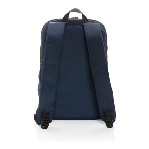 Sac à dos pour ordinateur 15,6 pouces Impact AWARE™ 1200D bleu marine-bleu | sans marquage | non disponible | non disponible | non disponible