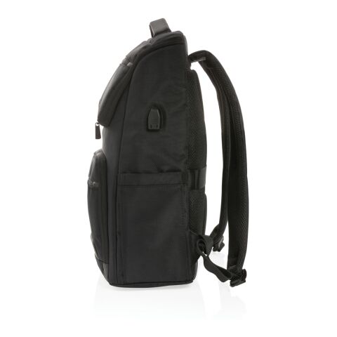 Sac à dos ordinateur Swiss Peak Voyager en rPET AWARE™ noir | sans marquage | non disponible | non disponible | non disponible