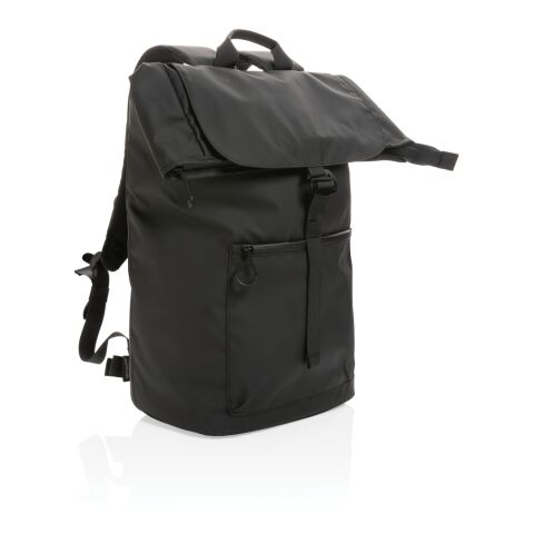 Impact AWARE™ RPET Water resistant 15.6&quot;laptop backpack noir | sans marquage | non disponible | non disponible | non disponible