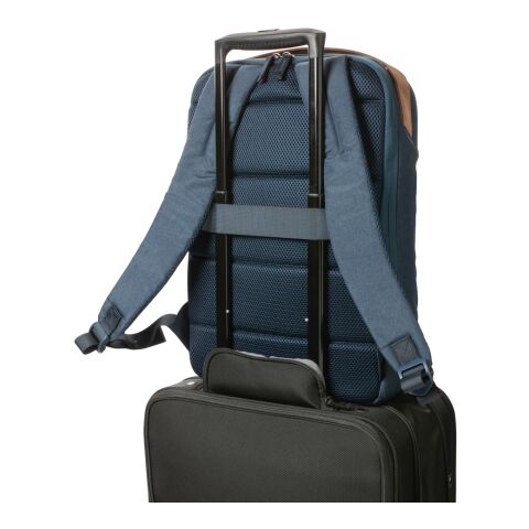 Sac à dos ordinateur two tone deluxe Impact AWARE™ 300D bleu marine | sans marquage | non disponible | non disponible