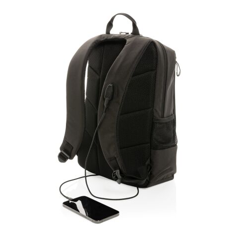 Sac à dos ordinateur portable 15.6' Impact AWARE™ Lima noir-gris | sans marquage | non disponible | non disponible | non disponible