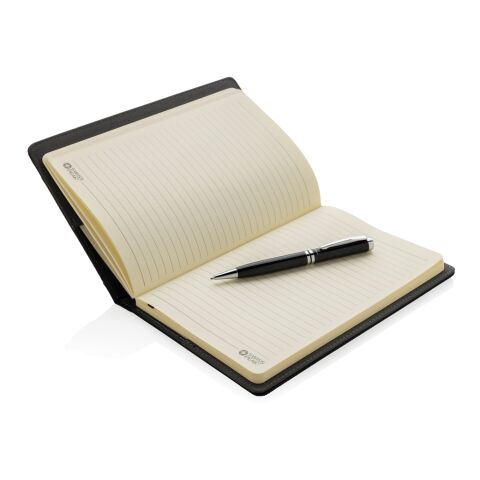 Set carnet de notes A5 et stylo noir | sans marquage | non disponible | non disponible | non disponible