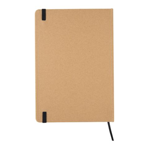 Carnet de note kraft recyclé A5 noir | sans marquage | non disponible | non disponible