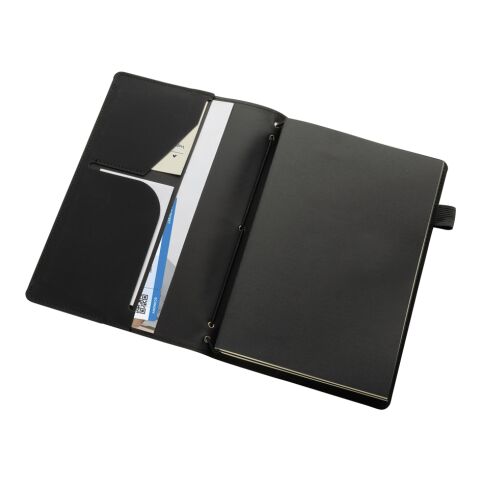 Carnet de notes 3 en 1 rechargeable en PU Daily Notes Binder noir | sans marquage | non disponible | non disponible