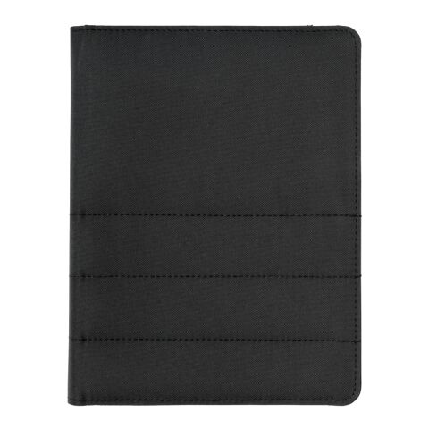 Conférencier A5 Impact en rPET AWARE™ noir | sans marquage | non disponible | non disponible