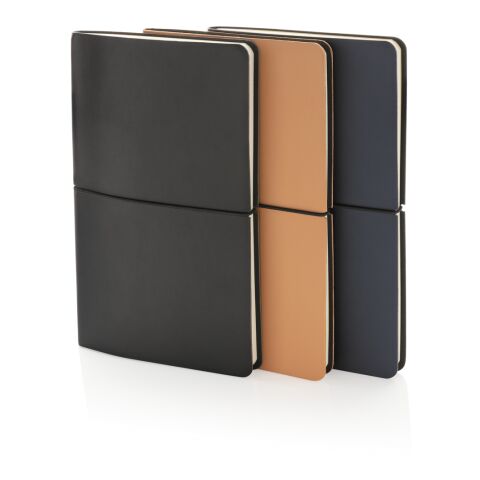 Carnet de notes A5 à couverture souple noir | sans marquage | non disponible | non disponible