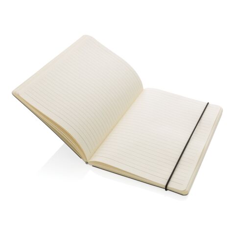 Carnet A5 à couverture rigide FSC® et pochette noir | sans marquage | non disponible | non disponible