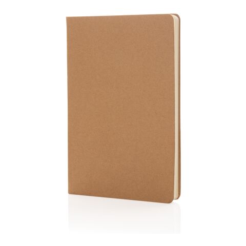 Carnet A5 à couverture rigide FSC® marron | sans marquage | non disponible | non disponible