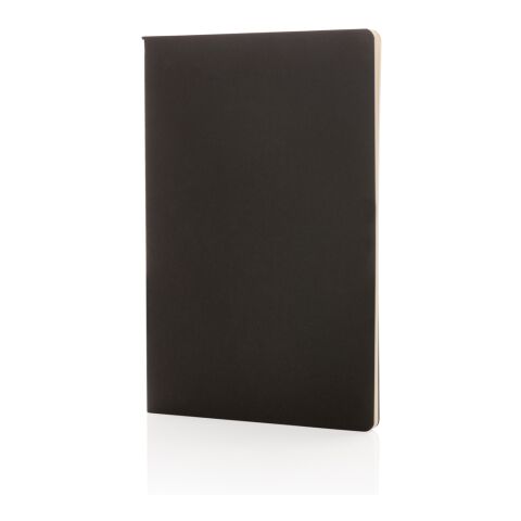 Carnet A5 à couverture souple FSC® noir | sans marquage | non disponible | non disponible