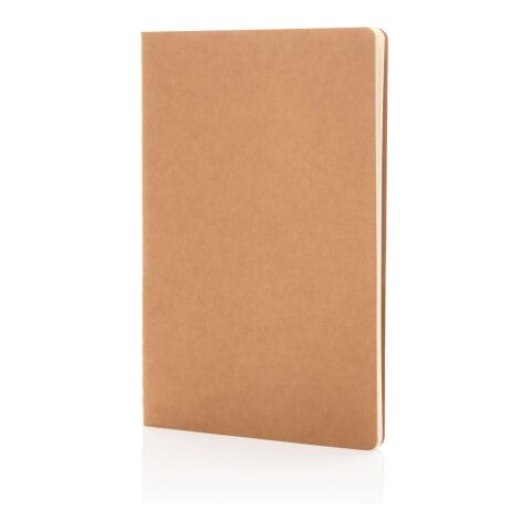 Carnet A5 à couverture souple FSC® marron | sans marquage | non disponible | non disponible