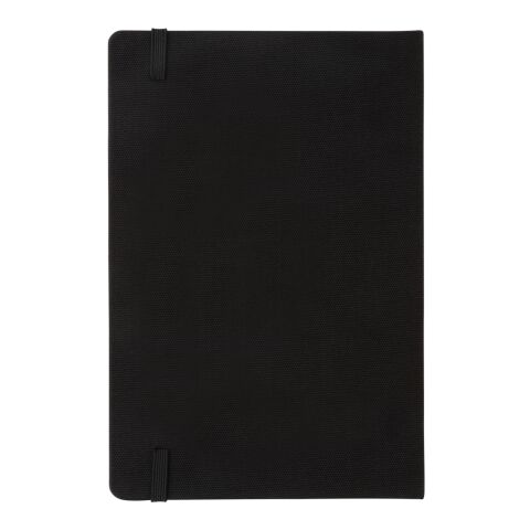 Carnet A5 en rPET certifié GRS noir-noir | sans marquage | non disponible | non disponible