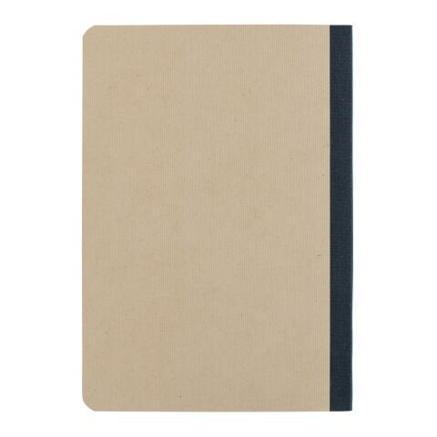 Carnet A5 en papier de canne à sucre certifié Bonsucro bleu | sans marquage | non disponible | non disponible