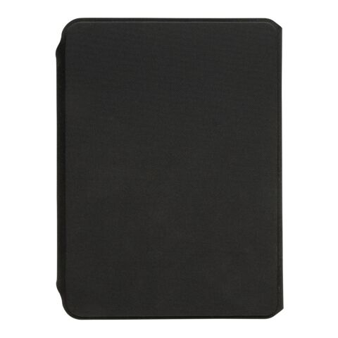 Conférencier A5 en noyer et rPET AWARE™ Teri noir | sans marquage | non disponible | non disponible