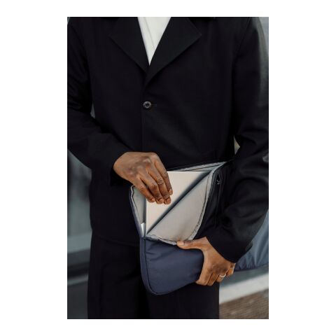 Housse ordinateur 15,6 pouces en nylon RCS KENTO URBAN bleu marin | sans marquage | non disponible | non disponible | non disponible