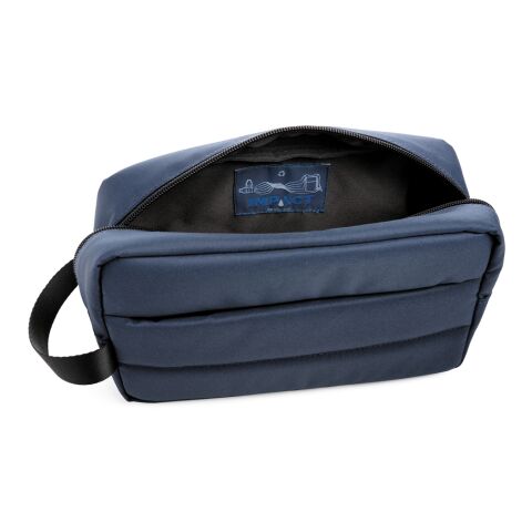 Trousse de toilette Impact en rPET AWARE™ bleu marine | sans marquage | non disponible | non disponible | non disponible