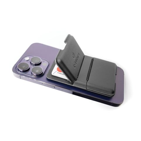 Portefeuille de téléphone MagSafe C-Secure noir | sans marquage | non disponible | non disponible