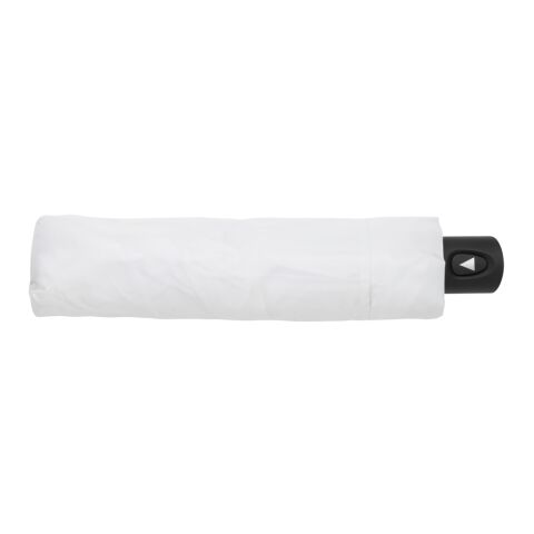 Mini parapluie automatique 21" en rPET 190T Impact AWARE™ blanc | sans marquage | non disponible | non disponible