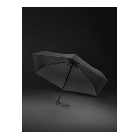 Mini-parapluie de 19,5 pouces en rPET 190T Pongee Aware™ noir | sans marquage | non disponible | non disponible