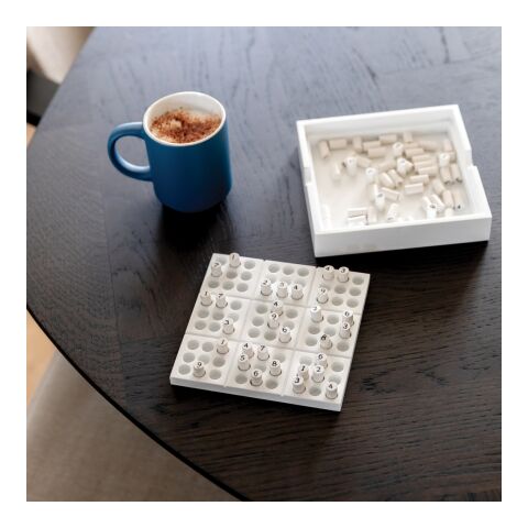 Jeu de Sudoku en bois FSC blanc | sans marquage | non disponible | non disponible