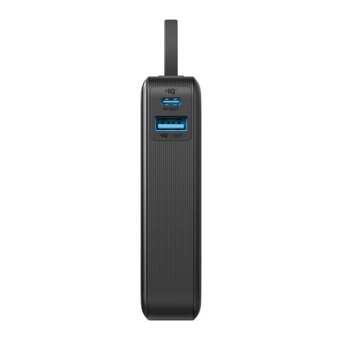 Powerbank 30W avec câble USB-C intégré Anker Nano noir