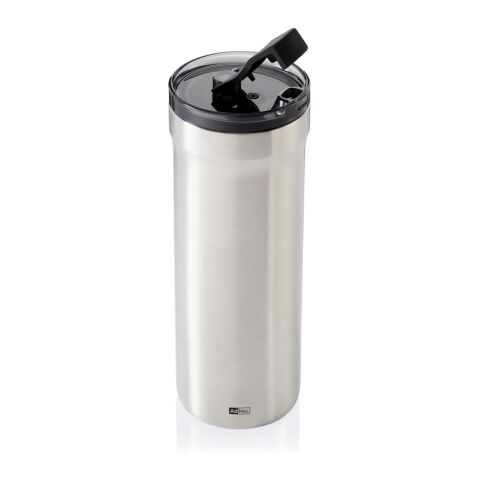 AdHoc Mug isotherme Pulse gris argent | sans marquage | non disponible | non disponible