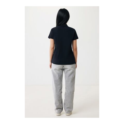 Polo en coton recyclé Iqoniq Yosemite Femme noir | S | sans marquage | non disponible | non disponible | non disponible