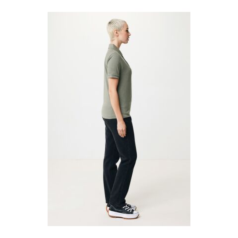 Polo en coton piqué et recyclé Iqoniq Yosemite vert | S | sans marquage | non disponible | non disponible | non disponible