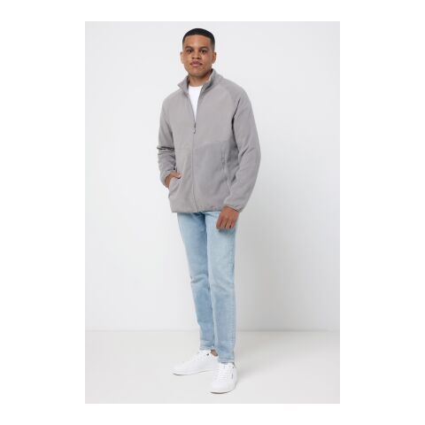 Polaire à zip en polyester recyclé Iqoniq Talung gris | XS | sans marquage | non disponible | non disponible | non disponible