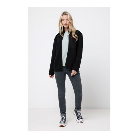 Sherpa en polyester recyclé Iqoniq Diran noir | XXXL | sans marquage | non disponible | non disponible | non disponible