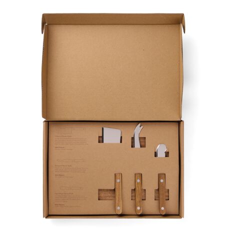 VINGA Coffret à fromage Veia marron