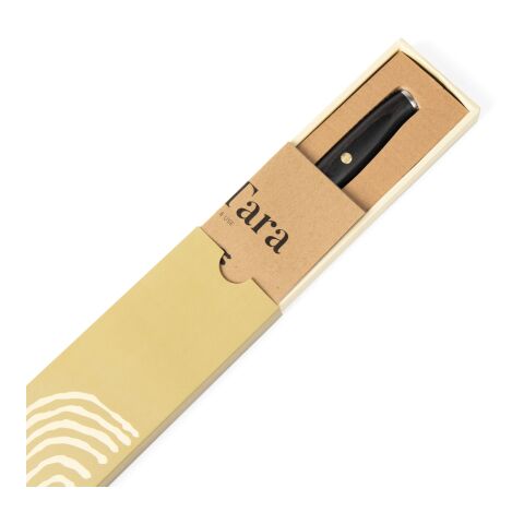 VINGA Tara Couteau économe en acier recyclé RCS acier-noir | sans marquage | non disponible | non disponible