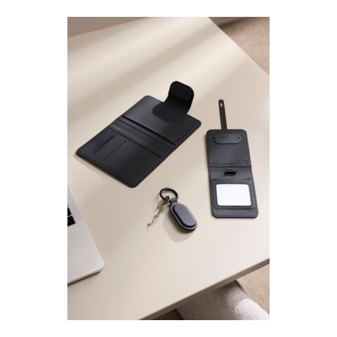 VINGA Baltimore RCS Protège-passeport avec traceur intégré D noir | sans marquage | non disponible | non disponible