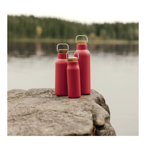 VINGA Bouteille isotherme 580 ml en acier RCS Ciro rouge | sans marquage | non disponible | non disponible