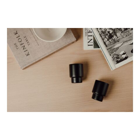 VINGA Set de 2 tasses en acier RCS Nagano noir | sans marquage | non disponible | non disponible