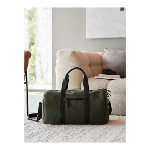 VINGA Sac week-end en polyester recyclé RCS Marlow vert-noir | sans marquage | non disponible | non disponible