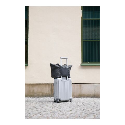 VINGA Sac weekend en polyester recyclé GRS Livorno noir