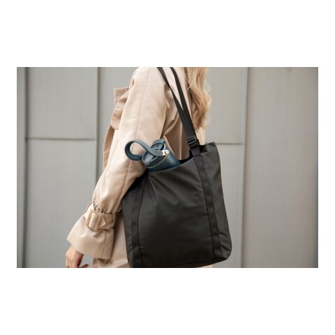 VINGA Sac Totebag en polyester recyclé GRS Livorno noir | sans marquage | non disponible | non disponible