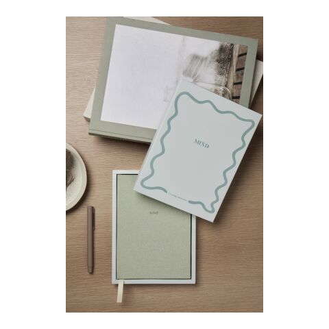 VINGA Mind Journal intime en papier recyclé GRS vert | sans marquage | non disponible | non disponible