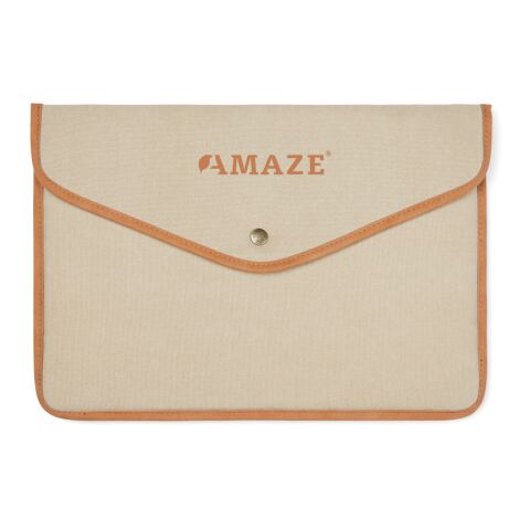 VINGA Bosler Housse ordinateur 16" en toile recyclée GRS marron | sans marquage | non disponible | non disponible