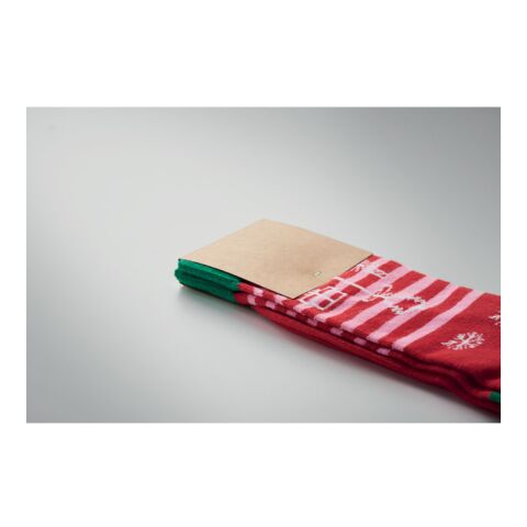 Chaussettes de Noël Taille L rouge | sans marquage | non disponible | non disponible | non disponible
