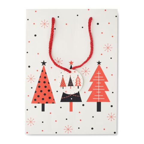 Sac cadeau format moyen blanc | sans marquage | non disponible | non disponible