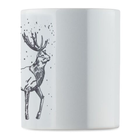 Mug de Noël en céramique 300ml noir | sans marquage | non disponible | non disponible