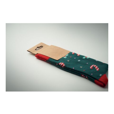 Paire de chaussettes de Noël L vert | sans marquage | non disponible | non disponible | non disponible